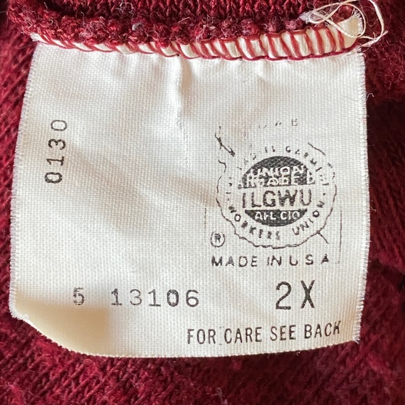 VTG I Robert Bruce I Maroon I 1980s I Nutty Professor Sweater Vest - Picture 11 of 16